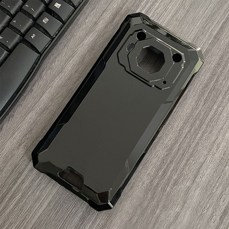 คุณภาพสูง Blackview BV6200 Pro Case Black Clear Soft TPU Silicone Full Protective Cover