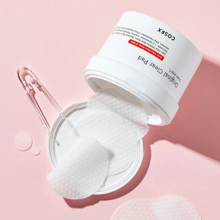 COSRX Pad คอสอาร์เอ็กซ์ แผ่นโทนเนอร์ทำความสะอาดผิว 70 Pads (Original Clear/Moisture Up/Green Hero Calming)