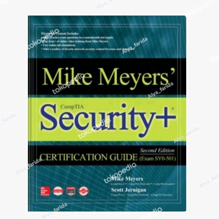 Mike Meyers CompTIA หนังสือรักษาความปลอดภัย + คู่มือรับรอง