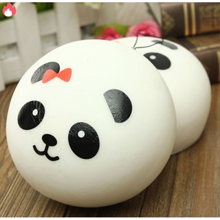 จี้พวงกุญแจสกุชชี่ ลายแพนด้า ขนาด 4 ซม 1 ชิ้น RYTYK