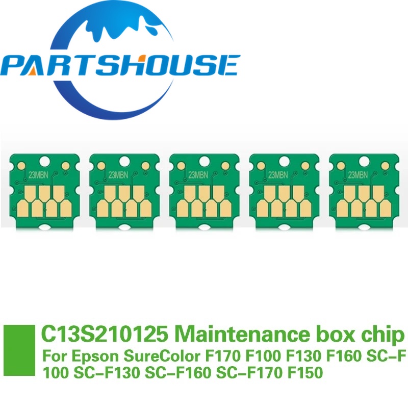 Sc23mb S210125 ชิปกล่องหมึกเสีย สําหรับเครื่องพิมพ์ Epson SC-F100 SC-F130 SC-F160 SC-F170 SC-F150