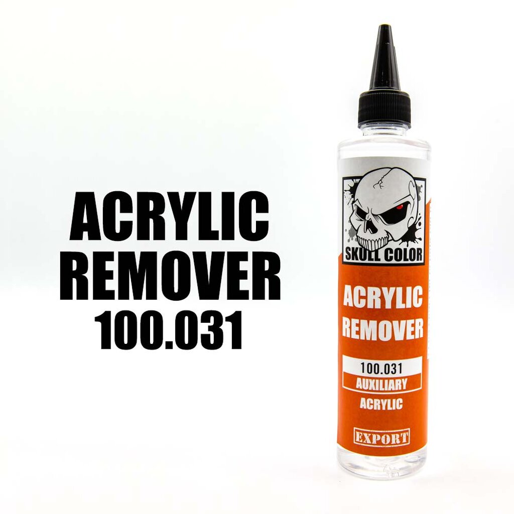 8853100903311 skull 100.031 acrylic remover (ส้ม) 250 ml.