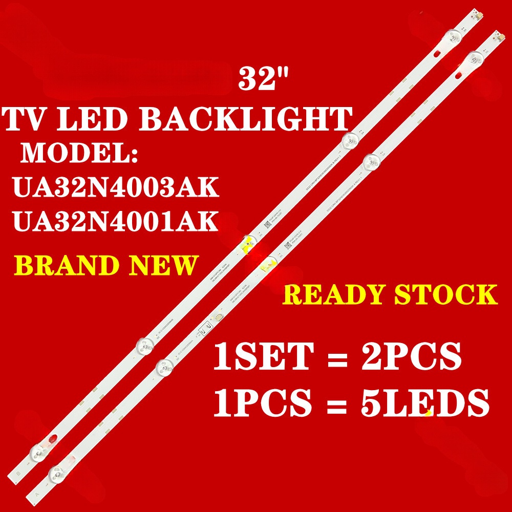 ใหม่ 2PCS SAMSUNG 32 "ทีวี LED BACKLIGHT UA32N4001AK UA32N4003AK 32N4001AK 32N4003AK 32N4001 32N4003