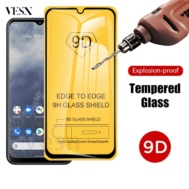 ฟิล์มกระจกนิรภัยกันรอยหน้าจอ 9D สําหรับ Nokia 1.4 2.4 3.4 5.4 5.3 G10 G11 G20 G21 G42 G22 G60 C10 C20 C21 C32 C22 C31 X10 X20 XR21 Plus 4G 5G 2022 2023
