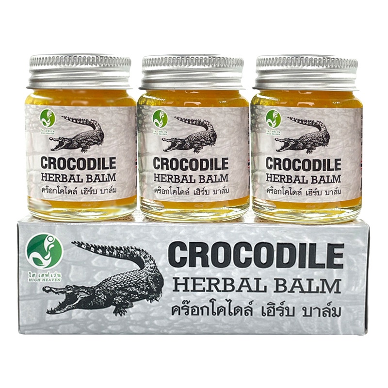 In stock imported from Thailand genuine goods crocodile cream to remove ba fade wrinkles acne marks skin chapped repair oil removal 12.4LL