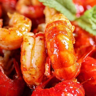 กุ้งเครฟิช แพ็คเก็จใหม่ (กุ้งมังกรเล็ก) กุ้งทานทั้งเปลือก กั้งหางปลากระป๋อง รสหม่าล่าเข้มข้น หอมเครื่องเทศ ขนาด 100 กรัม
