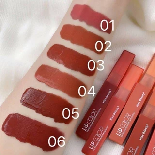 ลิปจุ่ม Kiss Beauty To Fill You ลิปเนื้อแมท โทนแดงก่ำ