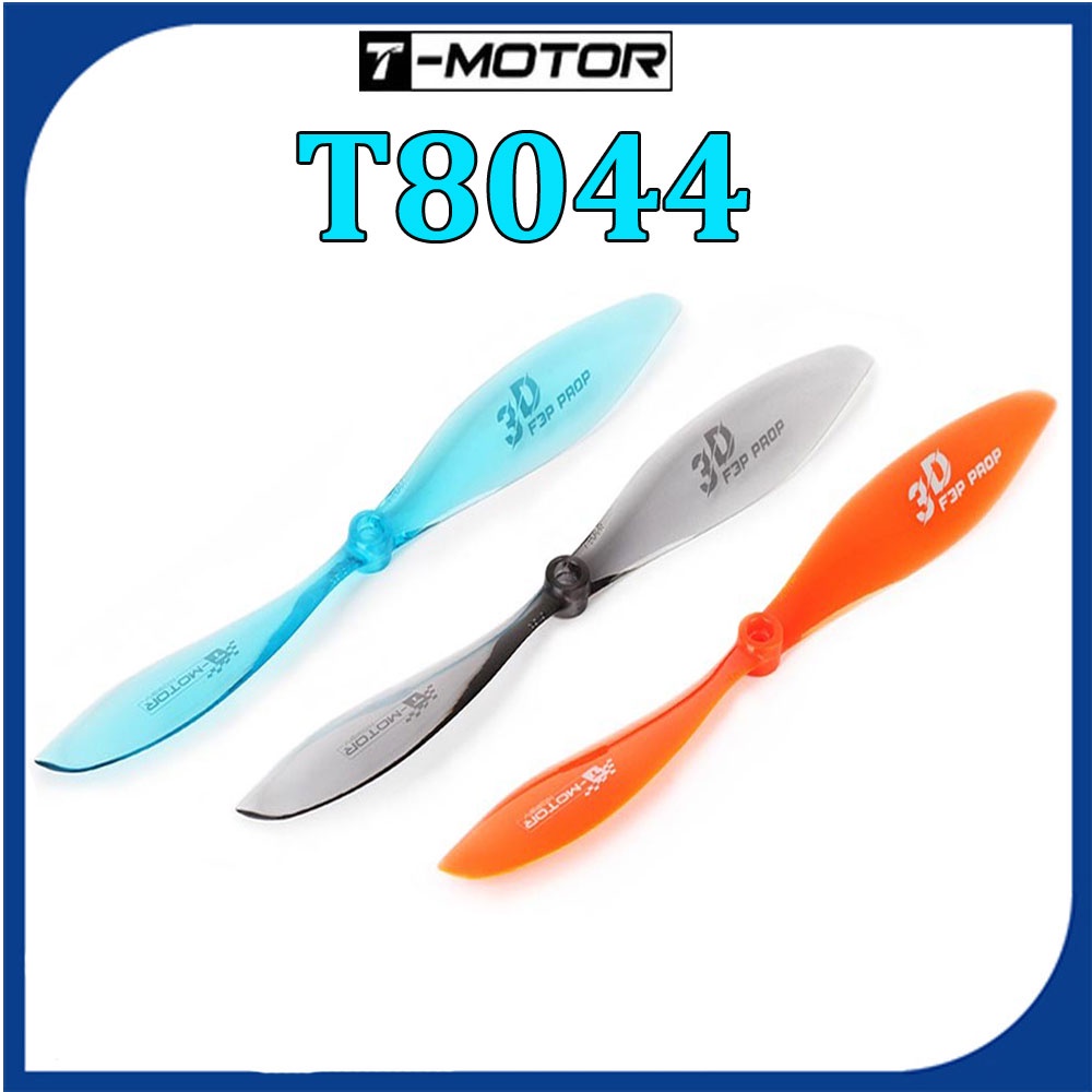 T-motor T8044 F3P ใบพัดพลาสติก 3D น้ําหนักเบา สําหรับโดรนบังคับ