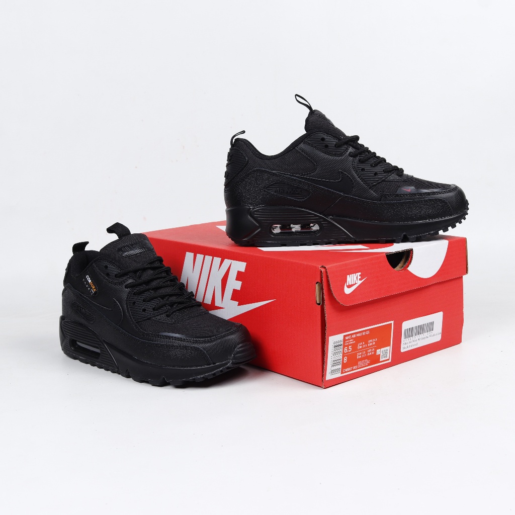 PROMO !! 12.12 (SLPRDS) Sepatu Nike Air Max 90 Surplus Weatherized Black Infrared - AirMax 90 [ COD