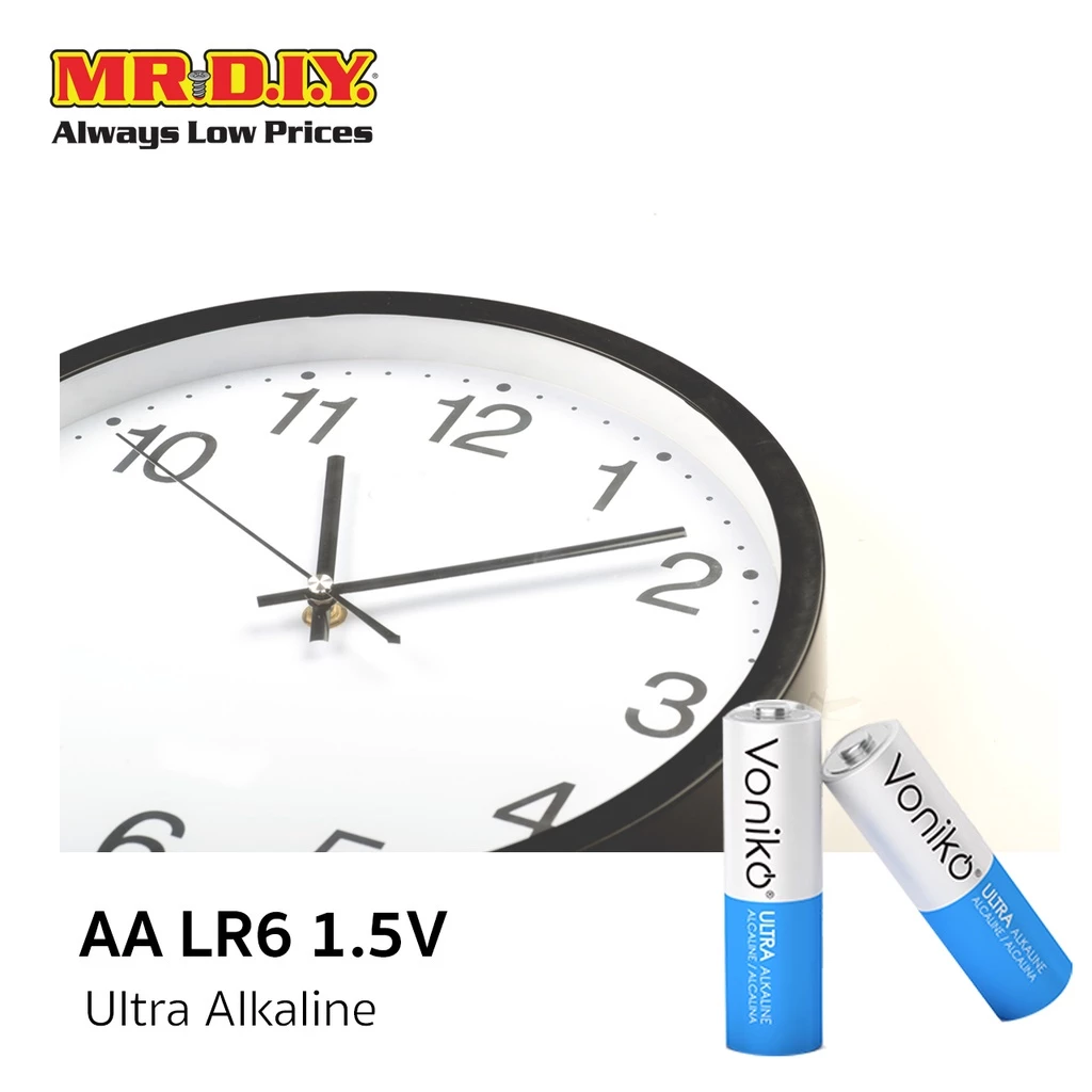VONIKO ถ่านอัลตร้าอัลคาไลน์ LR6 AA 1.5 โวลต์ (16 ก้อน/แพ็ก) thumbnail 8