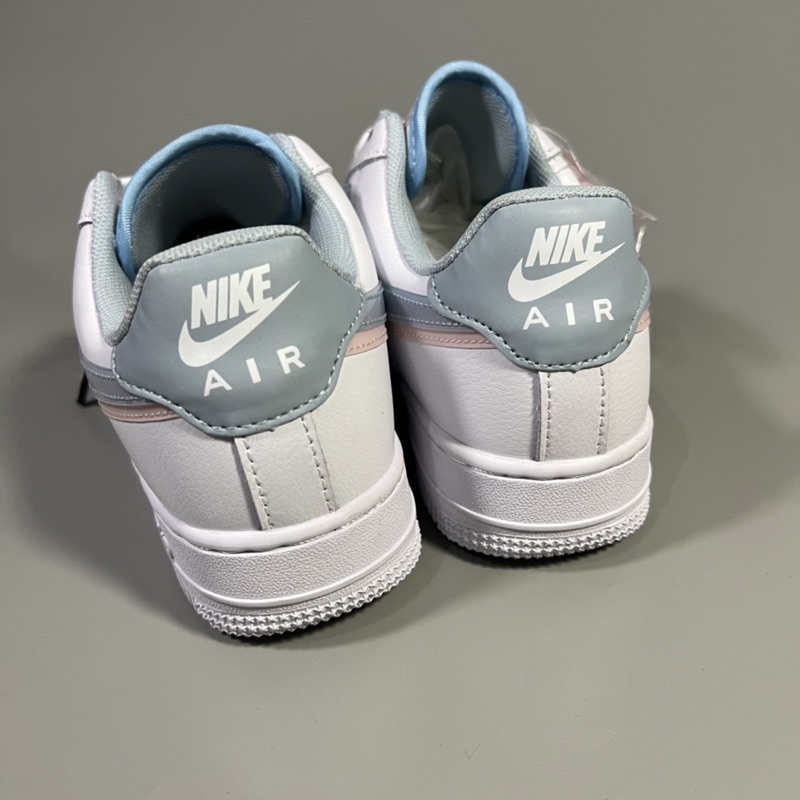 Nike Air Force 1 Double Swoosh Pink Blue For Women แฟชั่น