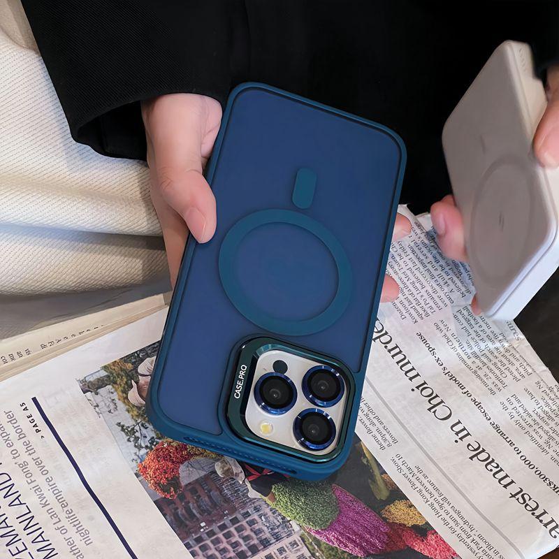 360° เคสโทรศัพท์มือถือ แบบฟิล์มกระจก ป้องกันเลนส์กล้อง พร้อมแหวนขาตั้ง แฟชั่นสําหรับผู้ชาย 11 12 13 14 15 Pro Max 14 15 Plus