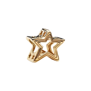 ใหม่ Charms สร้อยข้อมือ 925 จี้เงินสเตอร์ลิงคลิป evil eye Gold letter stopper เครื่องประดับดอกไม้ Apple Dog Claw กาแฟยูนิคอร์น Rose Gold Charm DIY Fine Bead