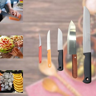 รวมมีดทำครัว หั่นผัก ผลไม้ สับเนื้อ คมกริบ จำถนัดมือ สแตนเลส