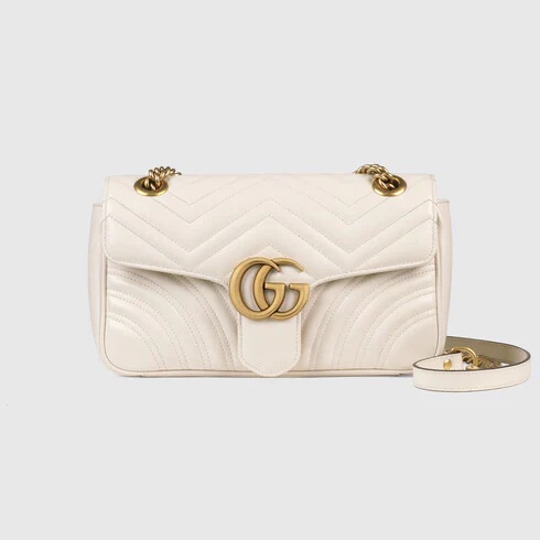 Gucci GG Marmont 26 bag matelassé shoulder bag กระเป๋าแมสเซนเจอร์/ กระเป๋าสะพายไหล่