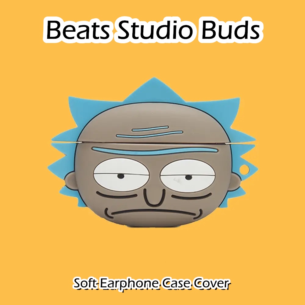 【 จัดส ่ งที ่ รวดเร ็ ว 】 สําหรับ Beats Studio Buds Case ชุดการ ์ ตูนอินเทรนด ์ เคสหูฟังซิลิโคนอ ่ อนนุ ่ มปลอกฝาครอบ NO.2