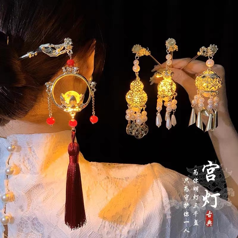 กิ๊บติดผม สีทอง สไตล์โบราณ ระดับไฮเอนด์ สําหรับผู้หญิง