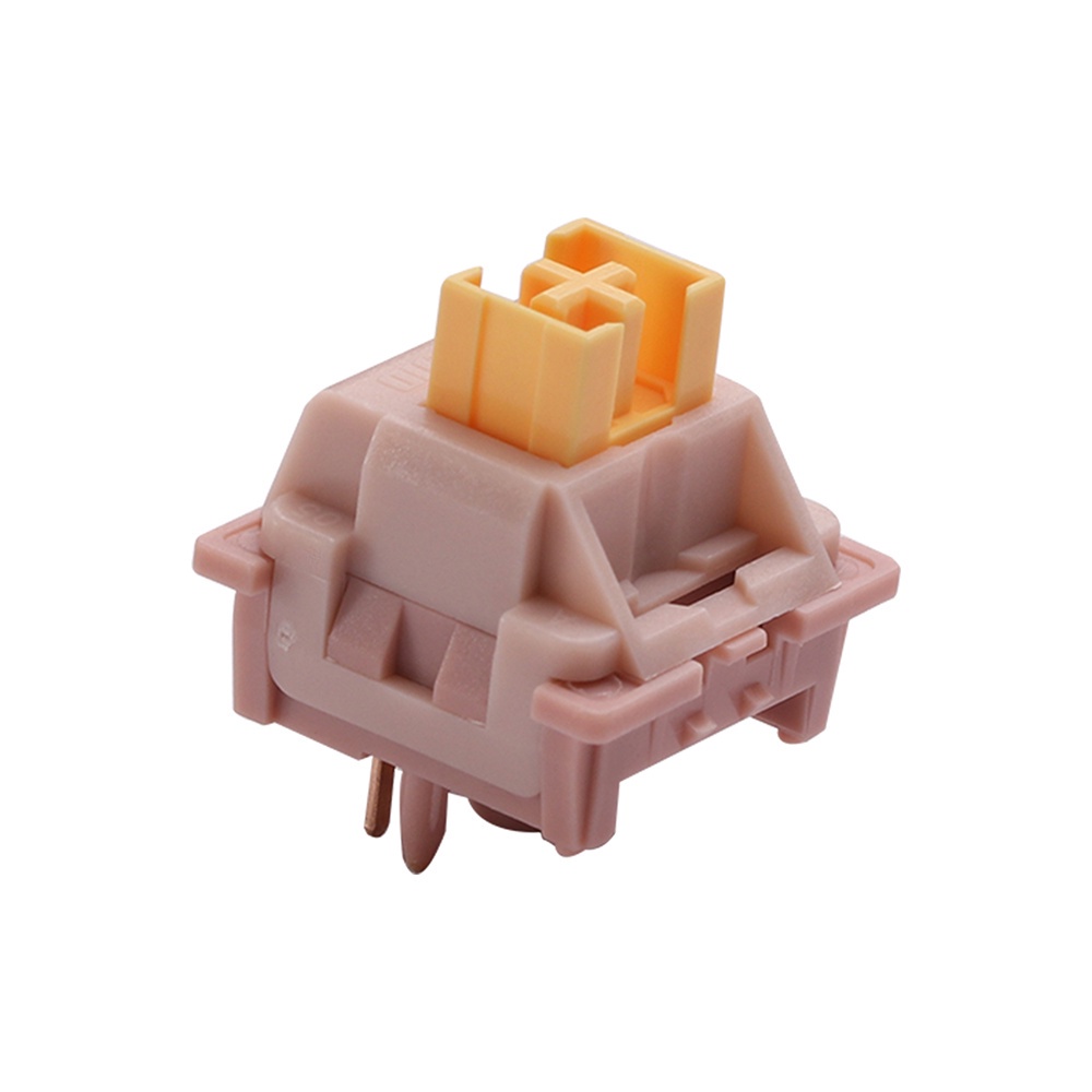 Outemu Upgrade V2 Switch Silent Peach/Lemon Switch สวิตช์อัพเกรด V2 เสียงเงียบ ลายพีช เลม่อน 5 Pins DIY สําหรับคีย์บอร์ด Mechancial