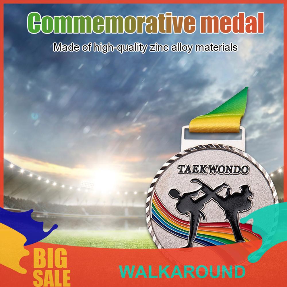 [walkaround.th] เหรียญรางวัลเกมกีฬา เทควันโด ทองแดง สีเงิน สีทอง สําหรับทําเบเกอรี่