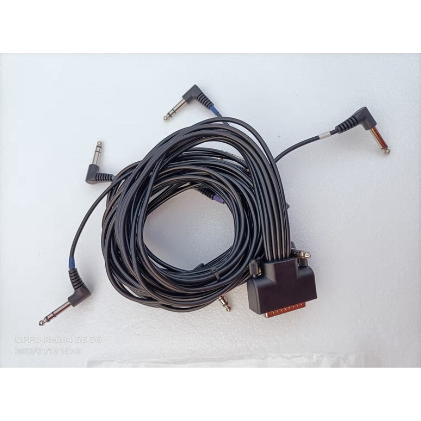 Roland TD4 td7 td9 td11 td15 td17 td25 td27 EXS-1 สายเชื่อมต่อทริกเกอร์