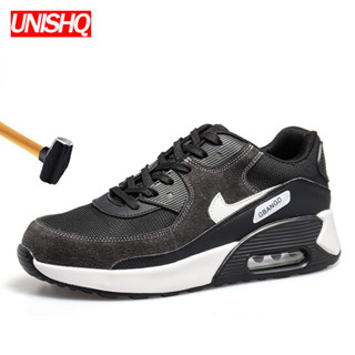 รองเท้าเซฟตี้ พื้นเคฟลาร์ กันกระแทก กันแทง รองเท้า safety รอ…