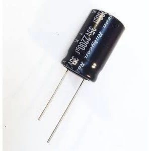 C Capacitor Electrolyte 2200uF 10V 16V 25V 35V 50V ตัวเก็บประจุ อิเล็กโทรไลต์ คาปาซิเตอร์ ราคาต่อชิ้น