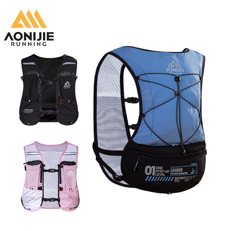 AONIJIE C9113 5L กระเป๋าเป้สะพายหลังสําหรับวิ่งกีฬา Hydration Pack Rucksack Vest
