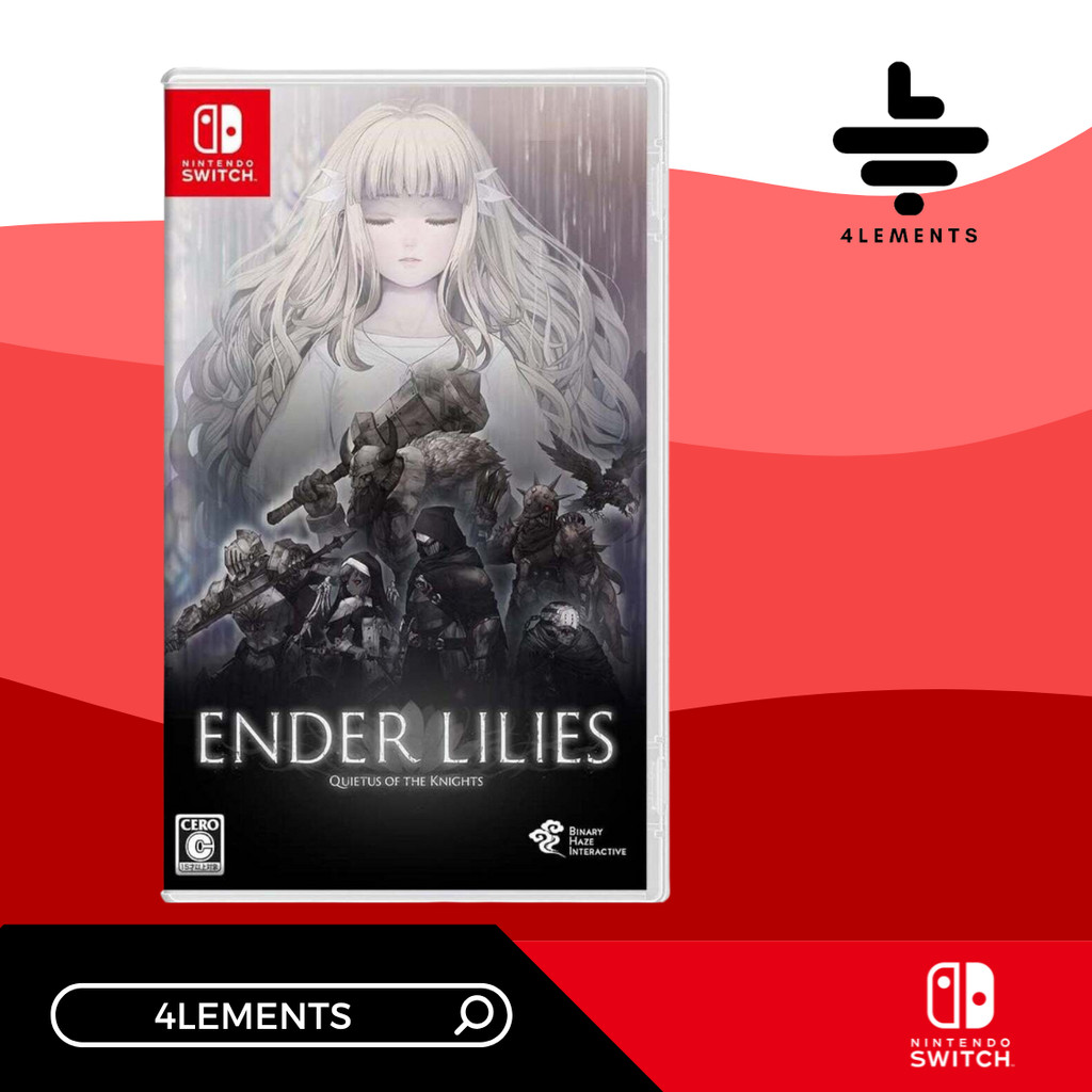 (พร้อมส่ง) SWITCH ENDER LILIES QUIETUS OF THE KNIGHTS (GAME) (ENG)
