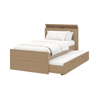 Koncept Furniture เตียงสองชั้น 3.5 ฟุต รุ่น TOMO สีไม้อ่อน (120x220x102 ซม.) แบรนด์ KONCEPT FURNITURE
