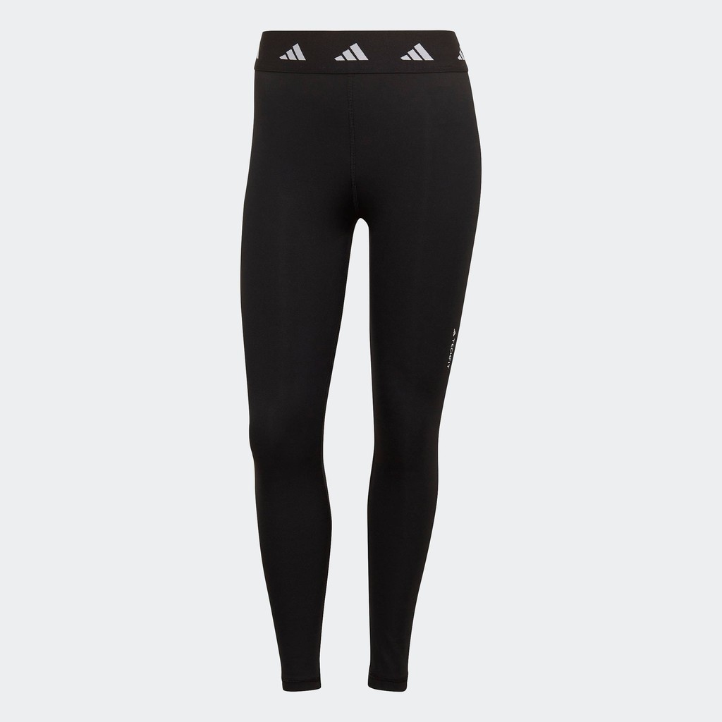 adidas เทรนนิง & Gym & Training กางเกงเลกกิ้งเจ็ดส่วน Techfit ผู้หญิง สีดำ HF6680