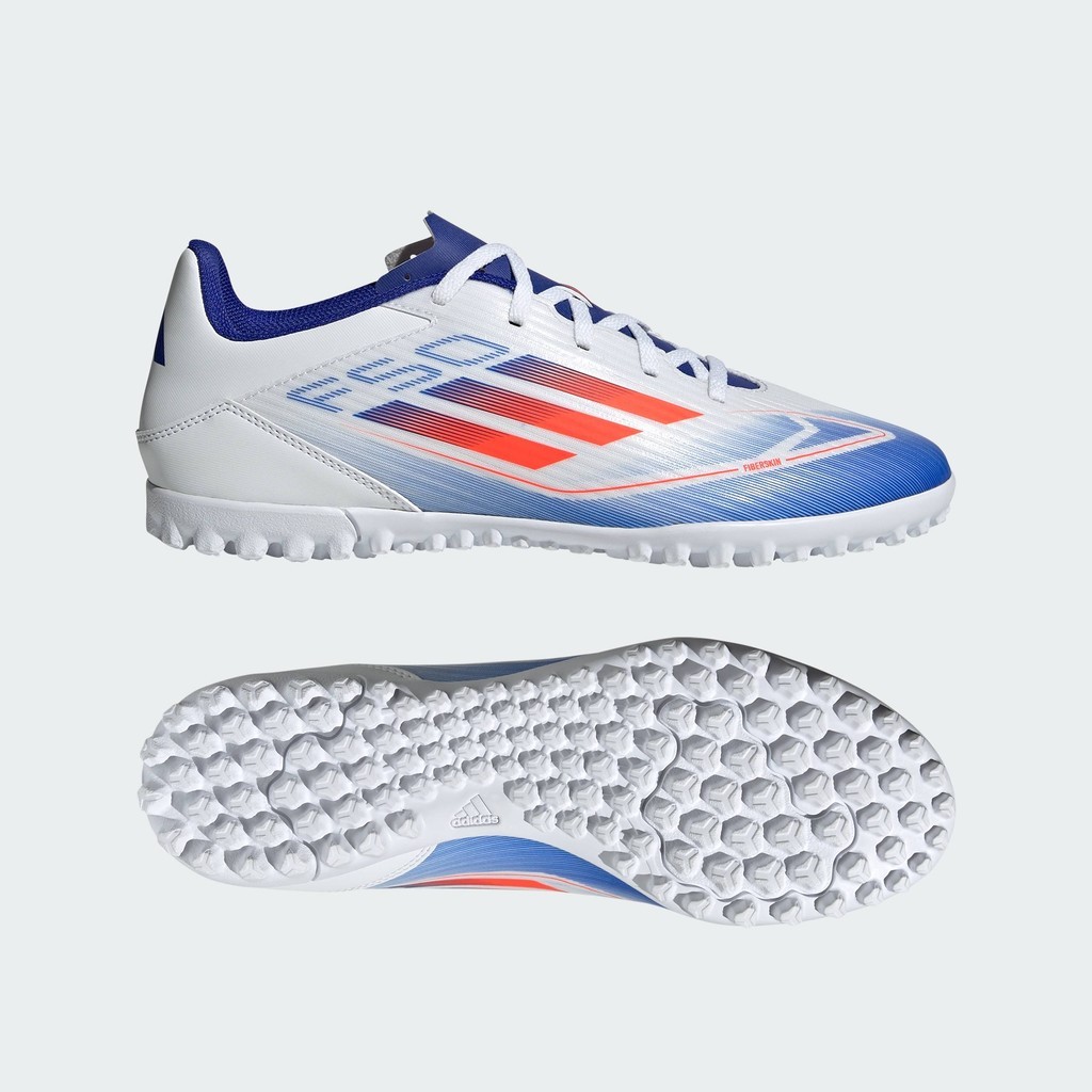 adidas ฟุตบอล รองเท้าฟุตบอล F50 Club Turf Unisex สีขาว IF1348