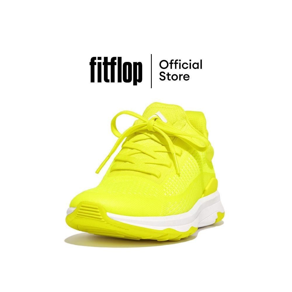 FITFLOP VITAMIN FFX GLOW-IN-THE-DARK รองเท้าผ้าใบผู้หญิง รุ่น GO6-A74 สี LIME JUICE