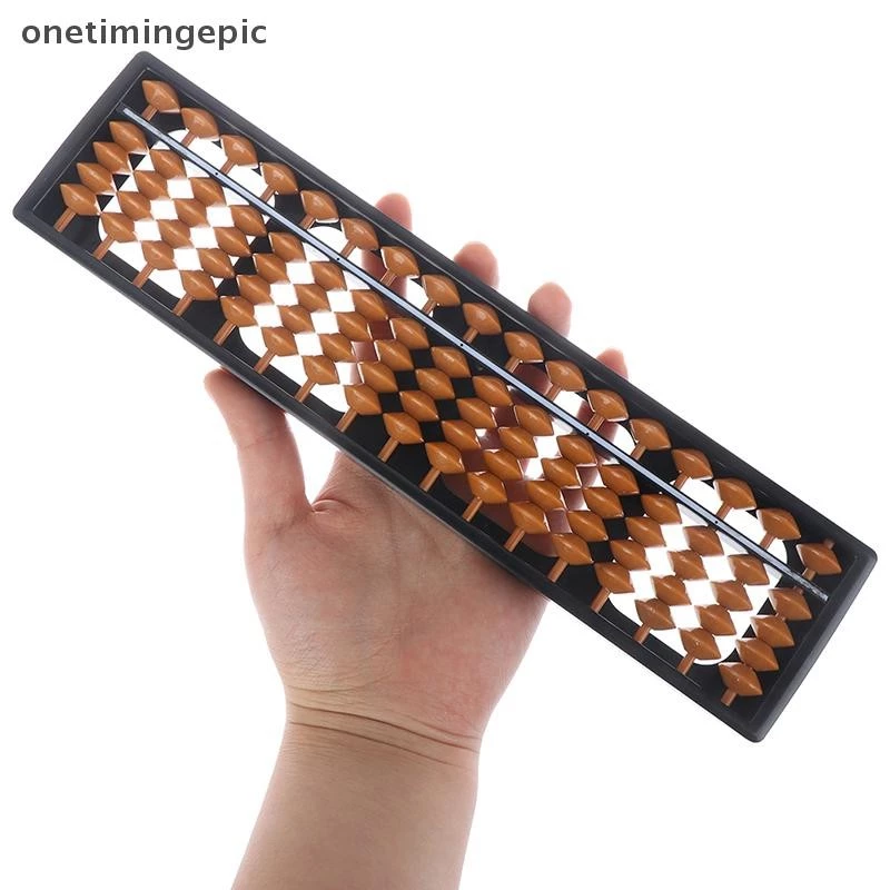 Onetimingepic 1 PC เด็ก 17 หลักแท่งมาตรฐานลูกคิดคณิตศาสตร์เครื่องมือคํานวณการศึกษา Onetimingpic