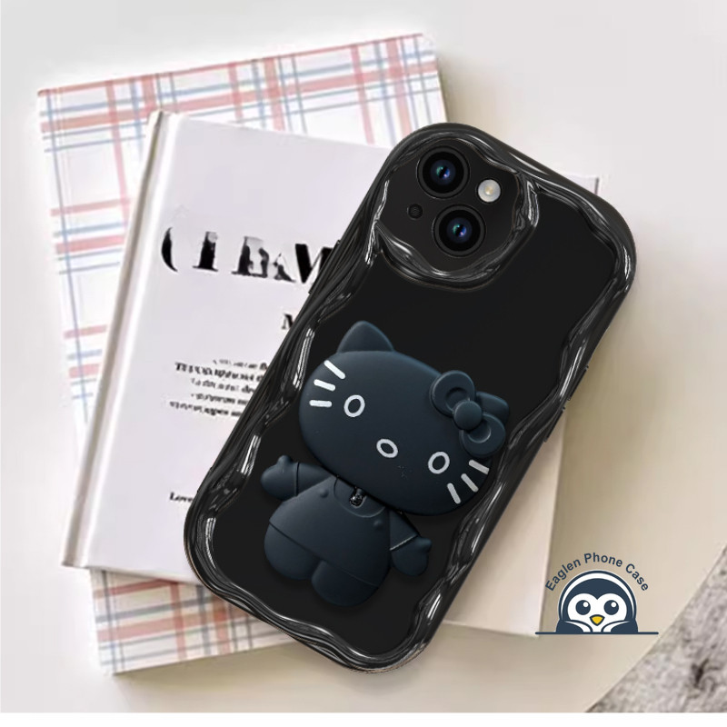 Hello Kitty Mirror Waveเคสโทรศัพท์สําหรับOPPO A5 Pro A80 A60 A40 A3 Pro A3X A38 A18 A98 A78 A59 A79 