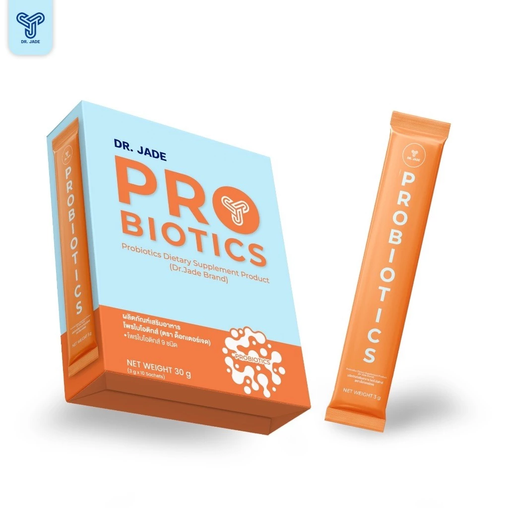 DR.JADE HMO Probiotics โพรไบโอติก 9 สายพันธุ์ ปรับสมดุลลำไส้ ตกขาว PROJADE Probiotics โพรไบโอติกส์ Woma วูม่า thumbnail 3
