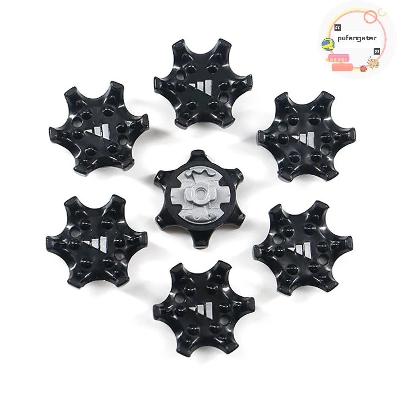 Pufangstar 14 ชิ้น/ล็อต Golf Spikes Pins Turn Fast Twist รองเท้า Spikes เปลี่ยนชุด Ultra Thin Cleats Pins Spike TH