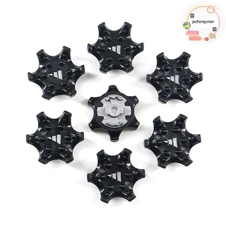 Pufangstar 14 ชิ้น/ล็อต Golf Spikes Pins Turn Fast Twist รองเท้า Spikes เปลี่ยนชุด Ultra Thin Cleats Pins Spike TH