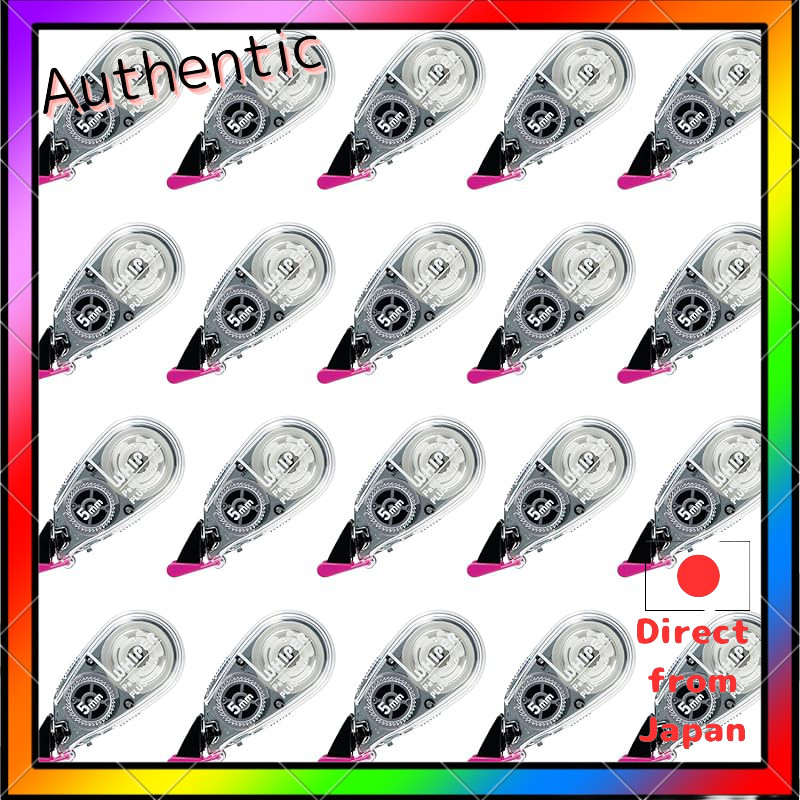 Plus Correction Tape Whiper Puchi 5mm WH-815 Black 20 ชิ้น 49-32220
