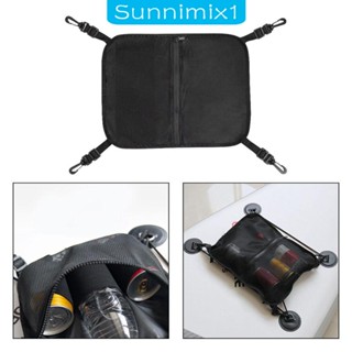 [Sunnimix1] กระเป๋าตาข่ายเก็บของ ขนาด 30x38 ซม. จุของได้เยอะ พร้อมหัวเข็มขัด สําหรับจัดเก็บไม้พาย กีฬาทางน้ํา