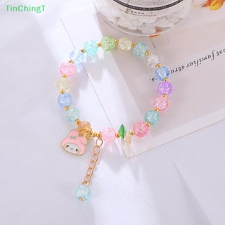 SANRIO [TinChingT] สร้อยข้อมือคริสตัล เครื่องประดับ สไตล์เกาหลี สําหรับแฟนสาว