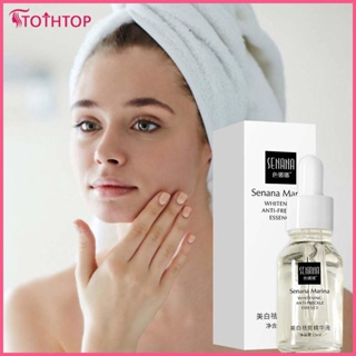Senana Whitening Freckle Essence Water-moisturizing Anti-acne Anti-wrinkle Fine Pore Essence Original Solution [ด้านบน]