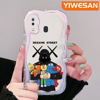 เคสโทรศัพท์มือถือแบบนิ่ม ใส กันกระแทก ลายการ์ตูน Sesame Street สําหรับ Samsung galaxy A30 A20 A31 A32 M10s