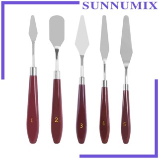 [Sunnimix] พาเลทสีน้ํา ผสมสี สําหรับวาดภาพระบายสีบนผ้าใบ