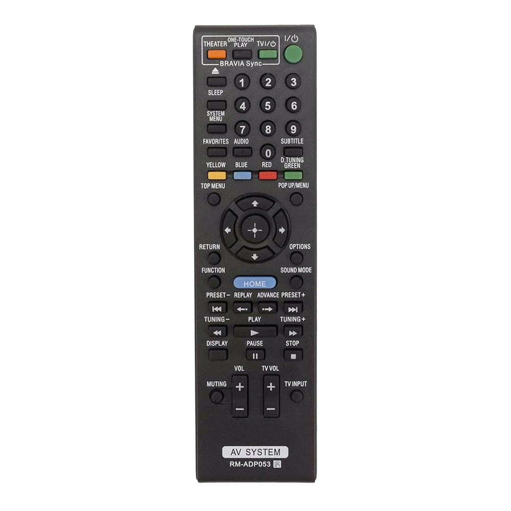 ใหม่ RM-ADP053 สําหรับ SONY AV ตัวรับสัญญาณ Blu-ray Disc เครื่องเล่น DVD ระยะไกล BDV-E470 BDV-E570 B