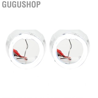 Gugushop Halo Ring Headlight Cover 2.5in 12V Angel Eye Temperature Resistant for Automotive