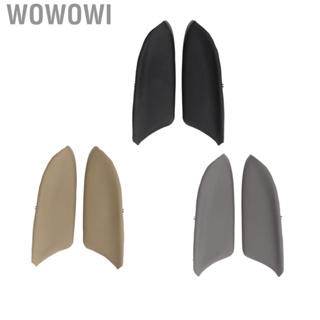 Wowowi Left Right Door Panel Handle Cover Long Service Life  Resistant Synthetic Leather Armrest Lid Pad for Car