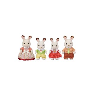 Sylvanian Families ตุ๊กตาครอบครัว [Chocolat Rabbit Family] Fs-46