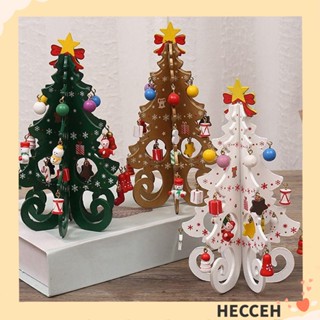 Hecceh จี้ไม้ แฮนด์เมด สําหรับตกแต่งต้นคริสต์มาส DIY