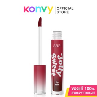 SASI Jolly Sweet Lip Tint 3g #05 Apple Soda ศศิ ลิปทินท์เนื้อเจลลี่ สีชัด ติดทน.