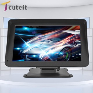 Tcuteit เครื่องเล่น MP5 วิทยุ HD 1024P ไร้สาย 7 นิ้ว ควบคุมด้วยเสียง สําหรับรถยนต์ Android